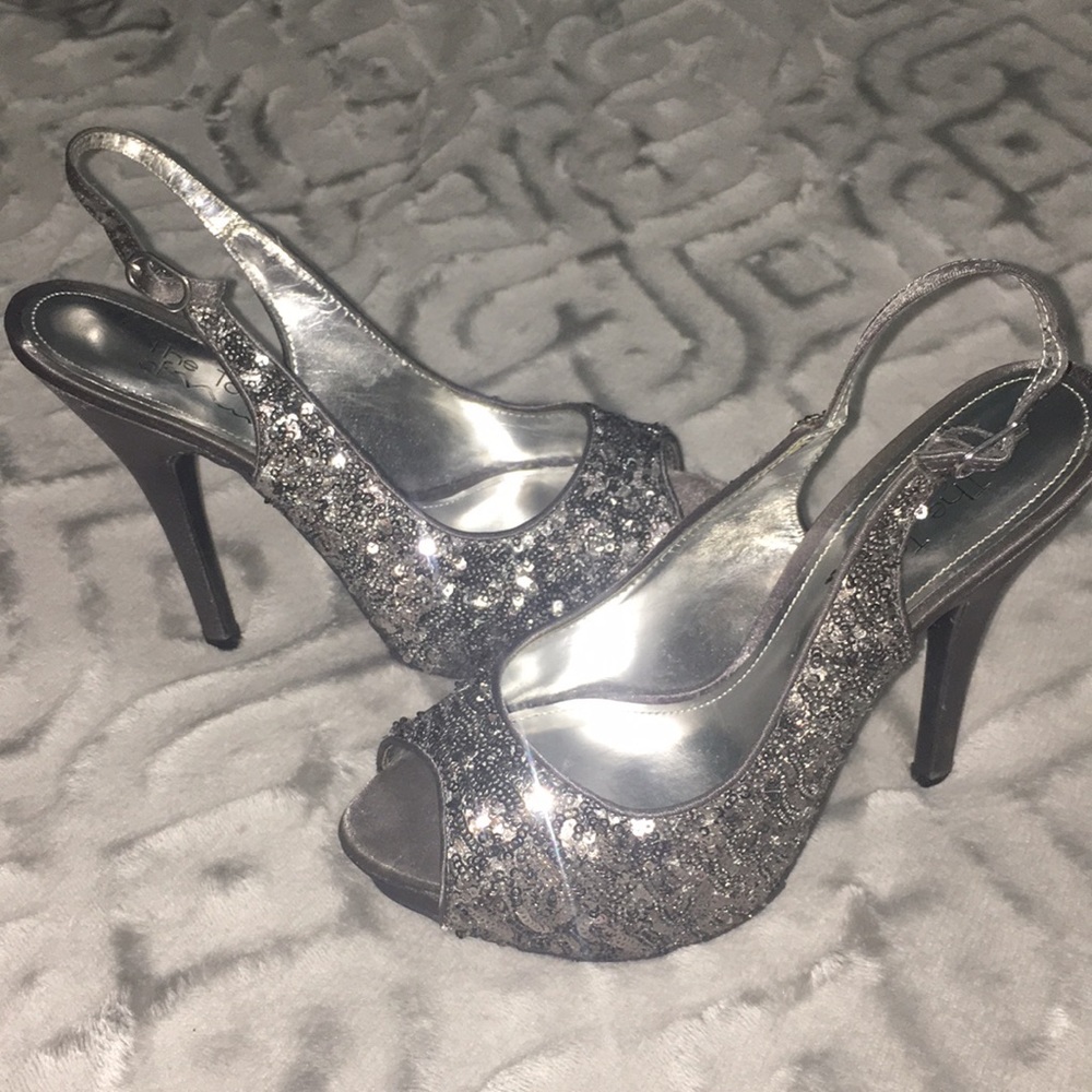 Sparkly Prom Heels
